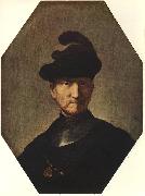 REMBRANDT Harmenszoon van Rijn Old Soldier oil on canvas